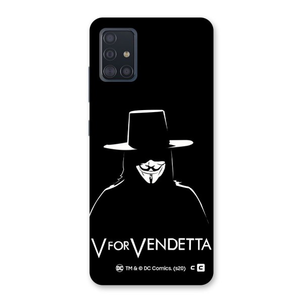 V for Vendetta Minimal Back Case for Galaxy A51