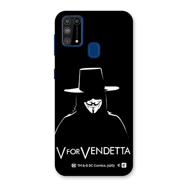 V for Vendetta Minimal Back Case for Galaxy F41