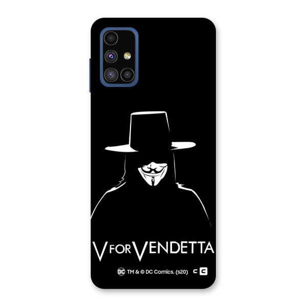 V for Vendetta Minimal Back Case for Galaxy M51