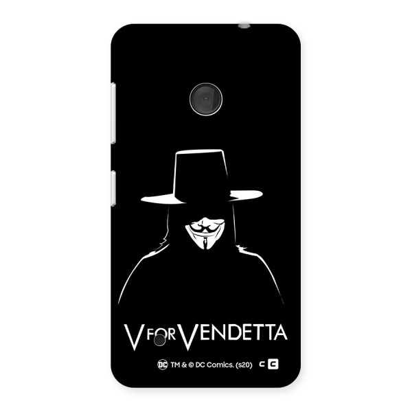 V for Vendetta Minimal Back Case for Lumia 530