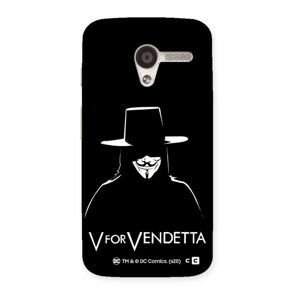 V for Vendetta Minimal Back Case for Moto X