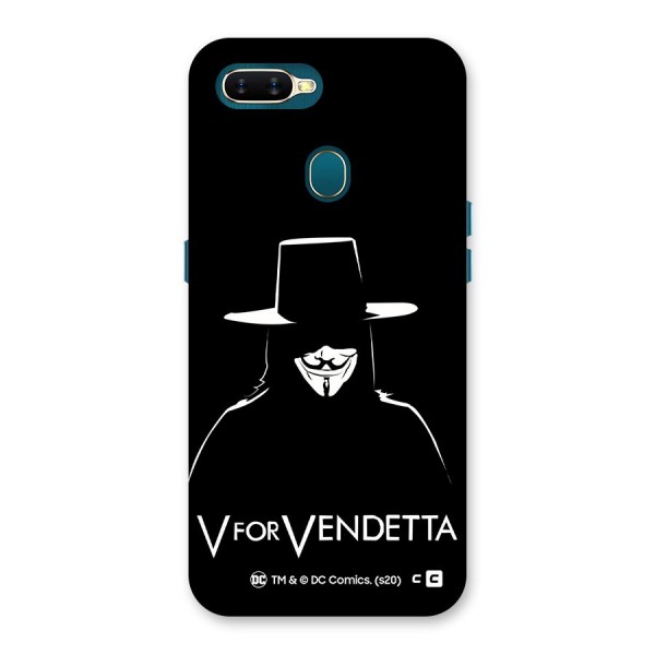 V for Vendetta Minimal Back Case for Oppo A7