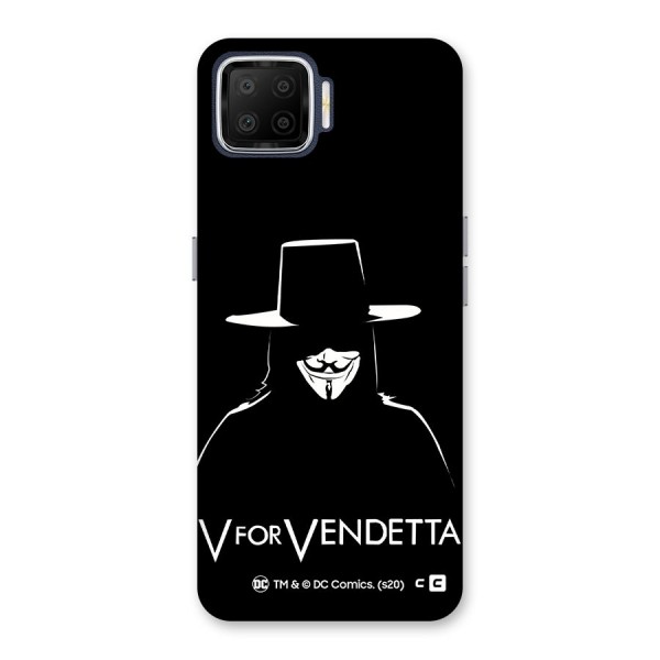 V for Vendetta Minimal Back Case for Oppo F17