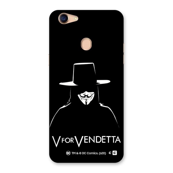 V for Vendetta Minimal Back Case for Oppo F5