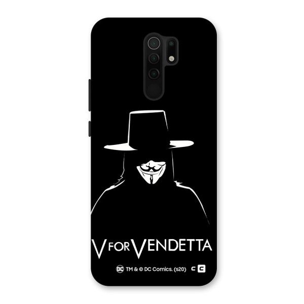 V for Vendetta Minimal Back Case for Poco M2