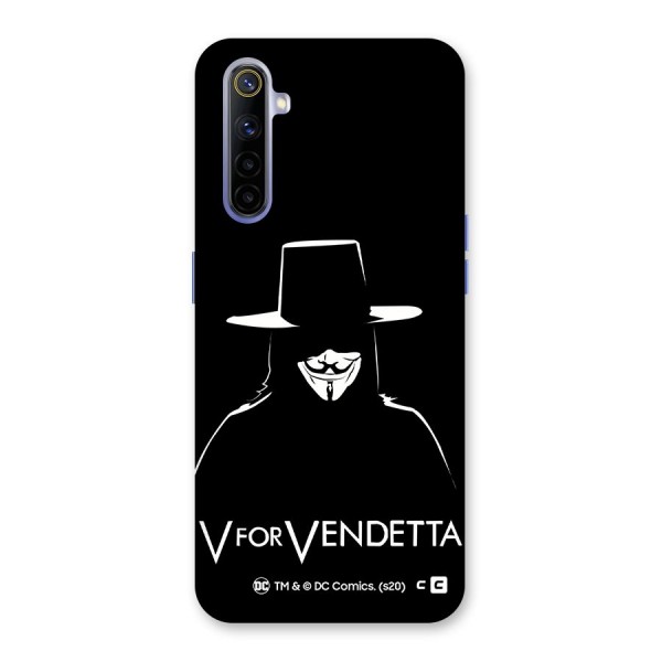 V for Vendetta Minimal Back Case for Realme 6