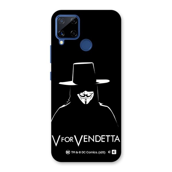 V for Vendetta Minimal Back Case for Realme C12