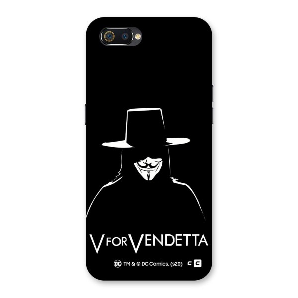 V for Vendetta Minimal Back Case for Realme C2