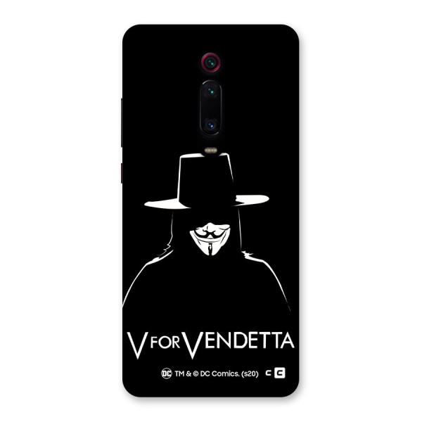 V for Vendetta Minimal Back Case for Redmi K20