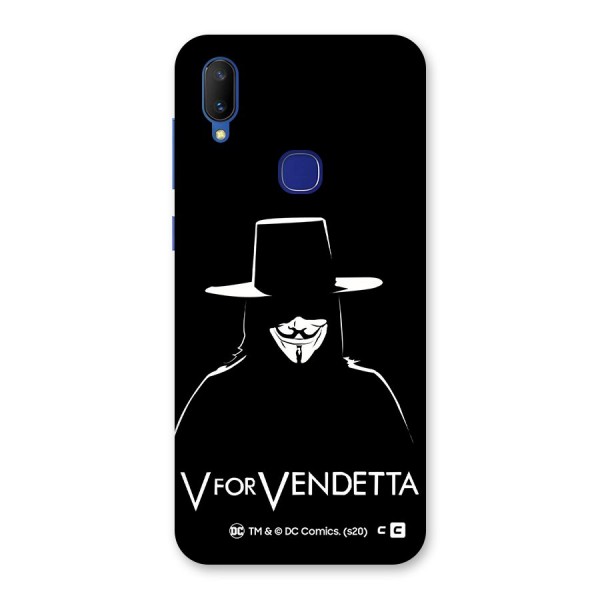 V for Vendetta Minimal Back Case for Vivo V11