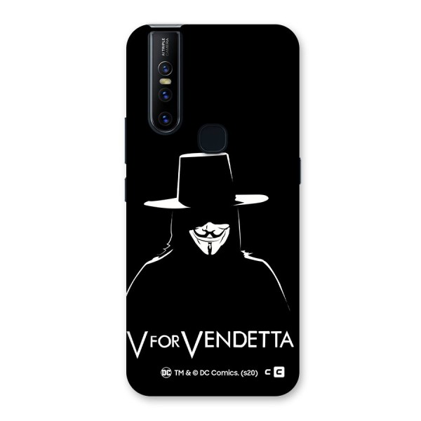 V for Vendetta Minimal Back Case for Vivo V15