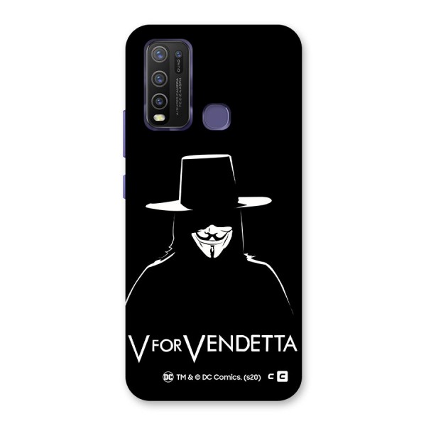 V for Vendetta Minimal Back Case for Vivo Y30