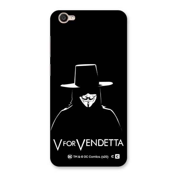 V for Vendetta Minimal Back Case for Vivo Y55