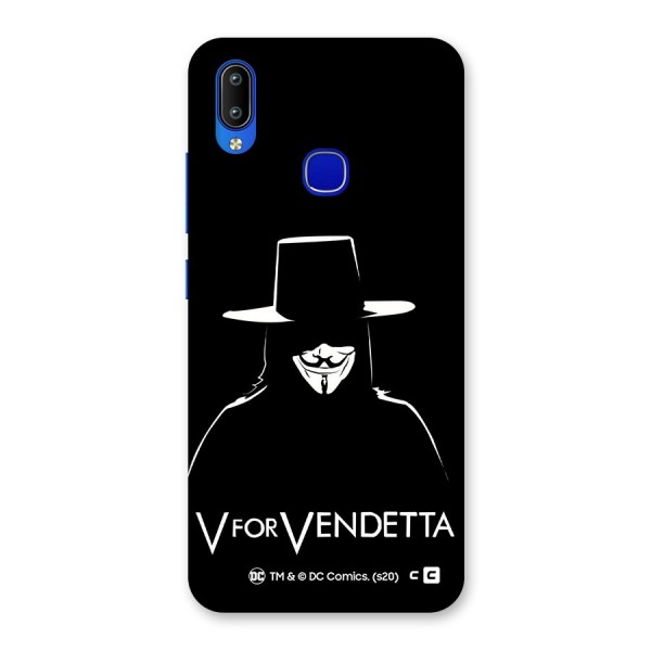 V for Vendetta Minimal Back Case for Vivo Y91