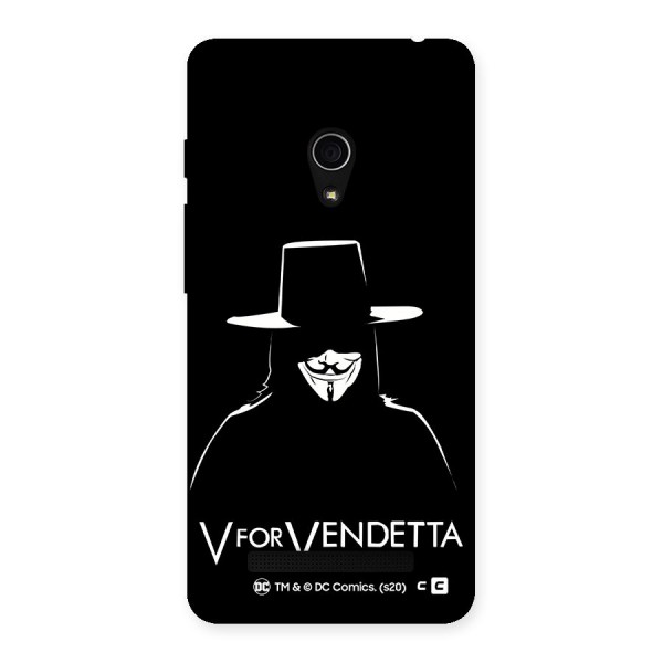 V for Vendetta Minimal Back Case for Zenfone 5