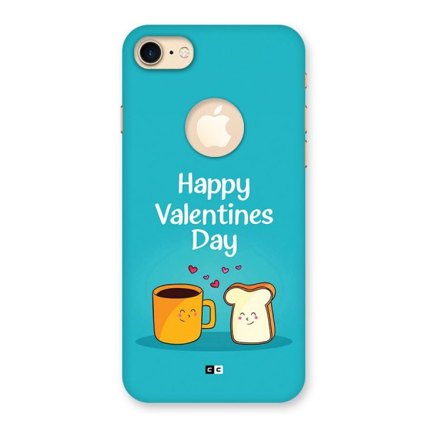 Valentine Proposal Back Case for iPhone 8 Logo Cut