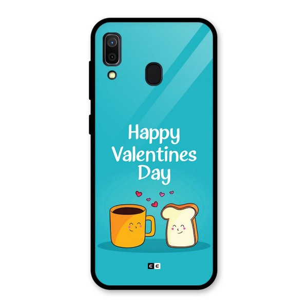 Valentine Proposal Glass Back Case for Galaxy A30