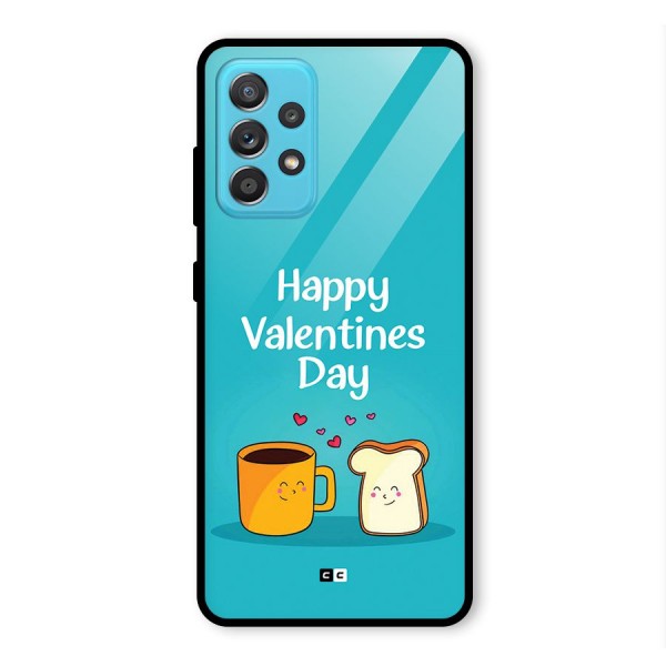 Valentine Proposal Glass Back Case for Galaxy A52