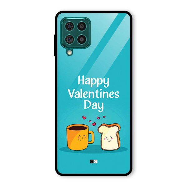 Valentine Proposal Glass Back Case for Galaxy F62