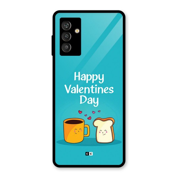 Valentine Proposal Glass Back Case for Galaxy M13