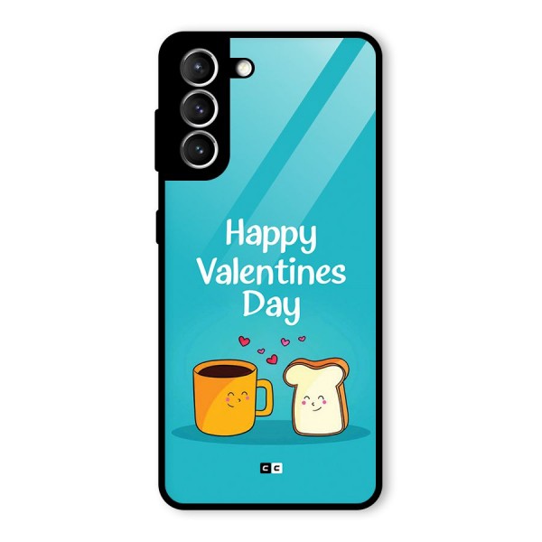 Valentine Proposal Glass Back Case for Galaxy S21 5G