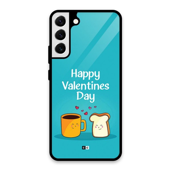 Valentine Proposal Glass Back Case for Galaxy S22 Plus 5G