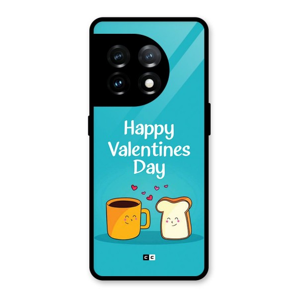 Valentine Proposal Glass Back Case for OnePlus 11