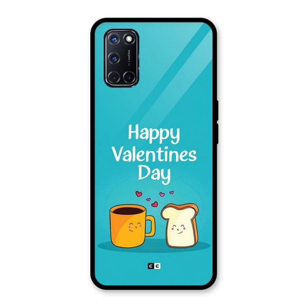 Valentine Proposal Glass Back Case for Oppo A52