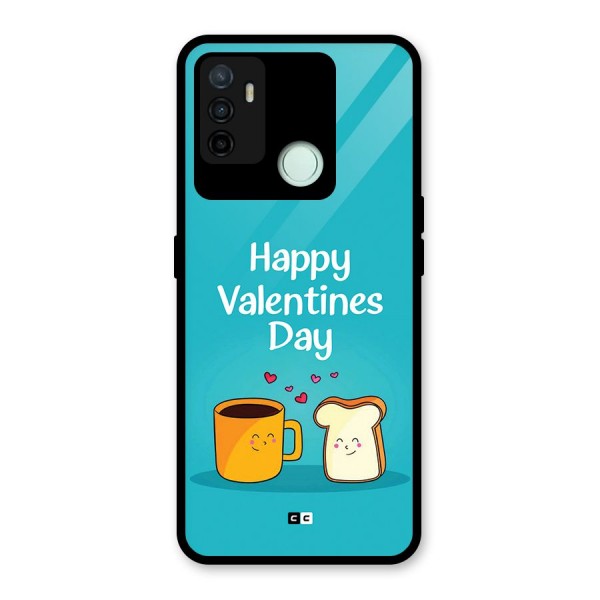 Valentine Proposal Glass Back Case for Oppo A53