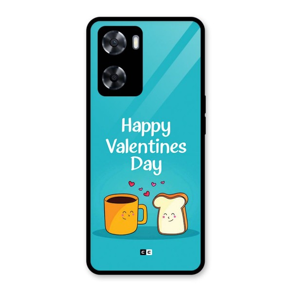 Valentine Proposal Glass Back Case for Oppo A57 2022