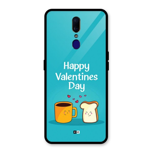 Valentine Proposal Glass Back Case for Oppo F11