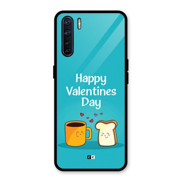 Valentine Proposal Glass Back Case for Oppo F15