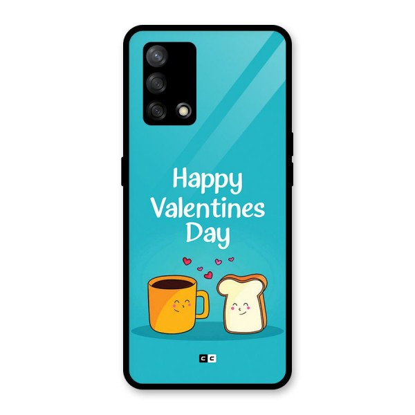 Valentine Proposal Glass Back Case for Oppo F19