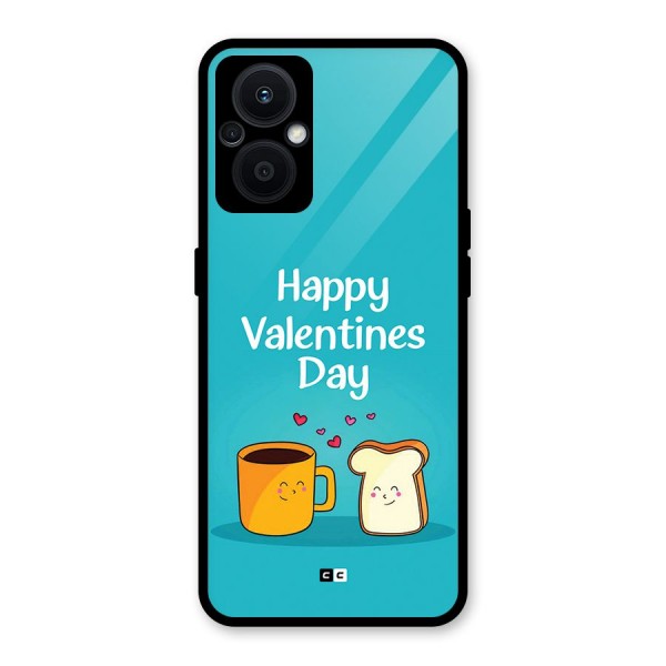 Valentine Proposal Glass Back Case for Oppo F21s Pro 5G