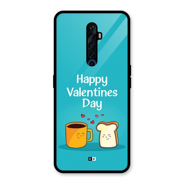 Valentine Proposal Glass Back Case for Oppo Reno2 F