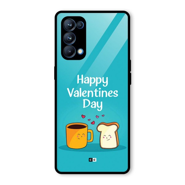 Valentine Proposal Glass Back Case for Oppo Reno5 Pro 5G