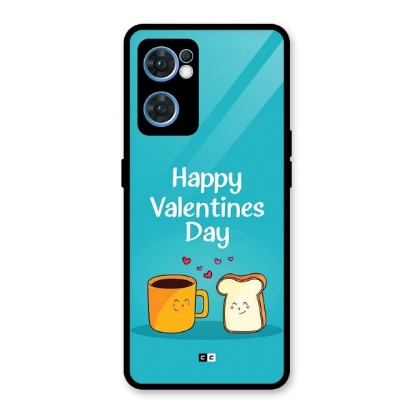 Valentine Proposal Glass Back Case for Oppo Reno7 5G