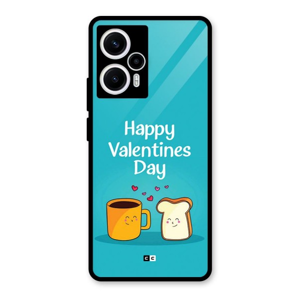 Valentine Proposal Glass Back Case for Poco F5