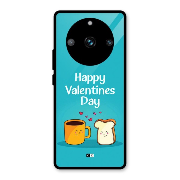 Valentine Proposal Glass Back Case for Realme 11 Pro