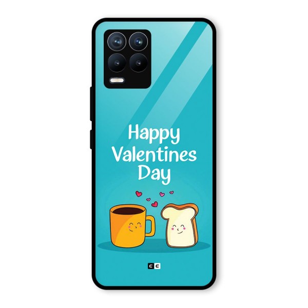 Valentine Proposal Glass Back Case for Realme 8 Pro