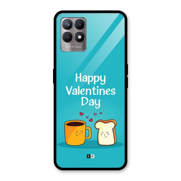 Valentine Proposal Glass Back Case for Realme 8i