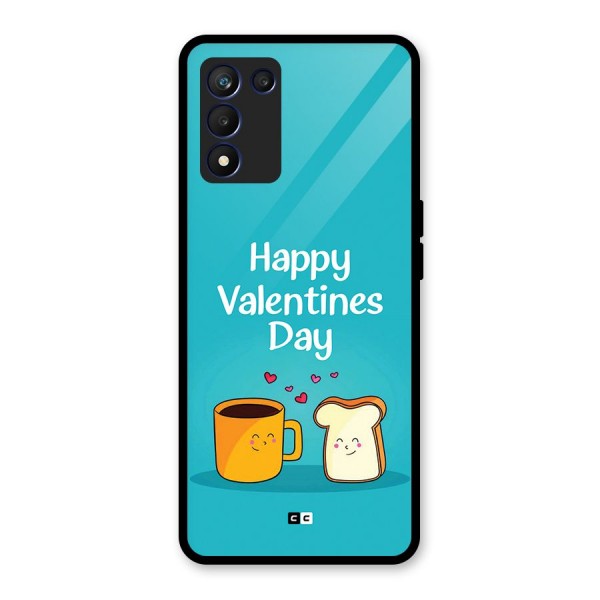 Valentine Proposal Glass Back Case for Realme 9 5G Speed