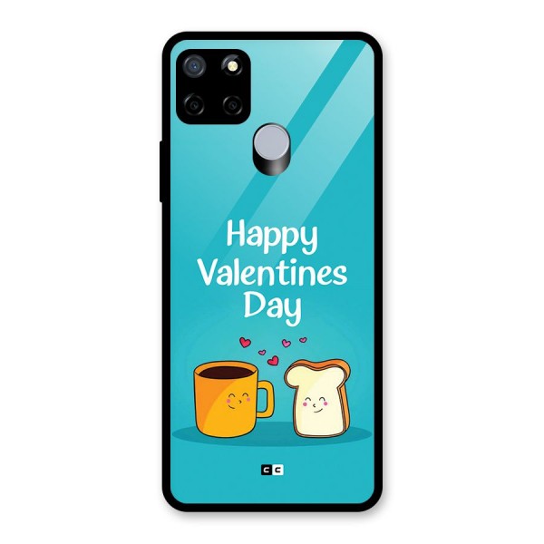 Valentine Proposal Glass Back Case for Realme C15