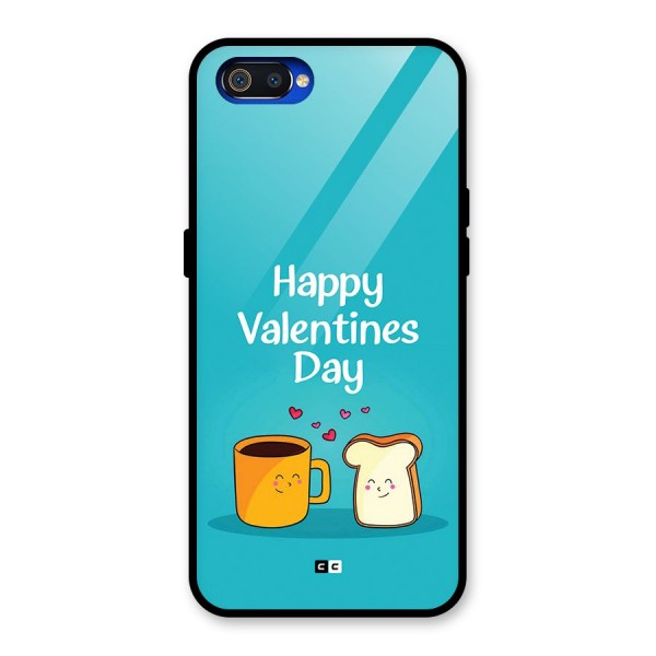 Valentine Proposal Glass Back Case for Realme C2