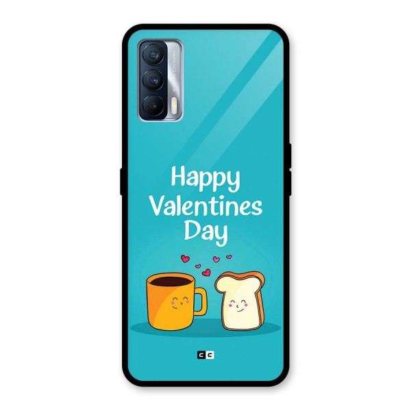 Valentine Proposal Glass Back Case for Realme X7