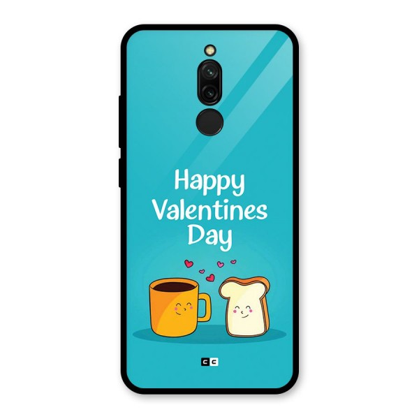 Valentine Proposal Glass Back Case for Redmi 8