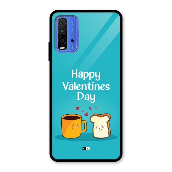 Valentine Proposal Glass Back Case for Redmi 9 Power