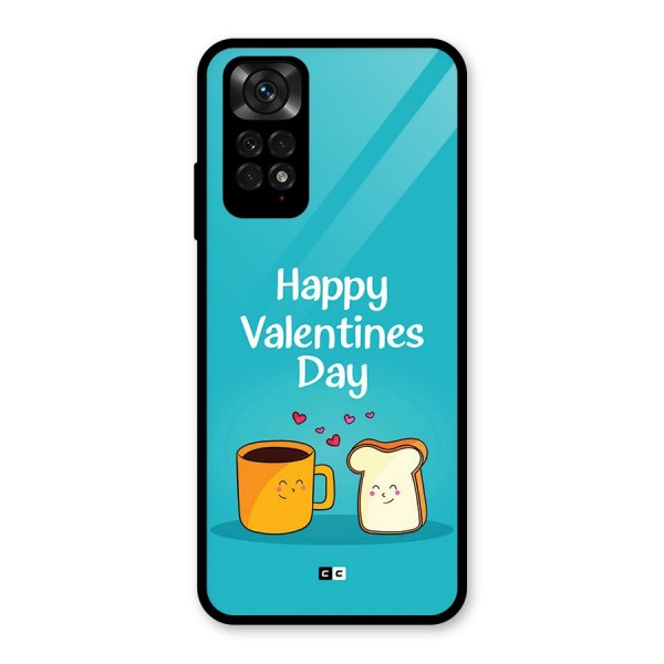 Valentine Proposal Glass Back Case for Redmi Note 11