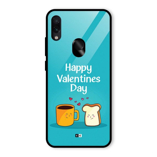 Valentine Proposal Glass Back Case for Redmi Note 7