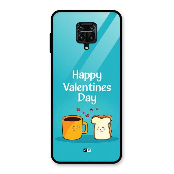 Valentine Proposal Glass Back Case for Redmi Note 9 Pro